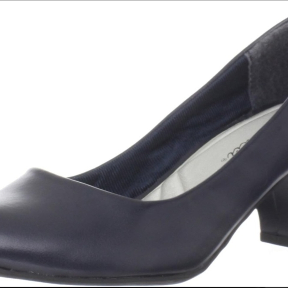 Ulla Popken Blue Heels Classic Court Style